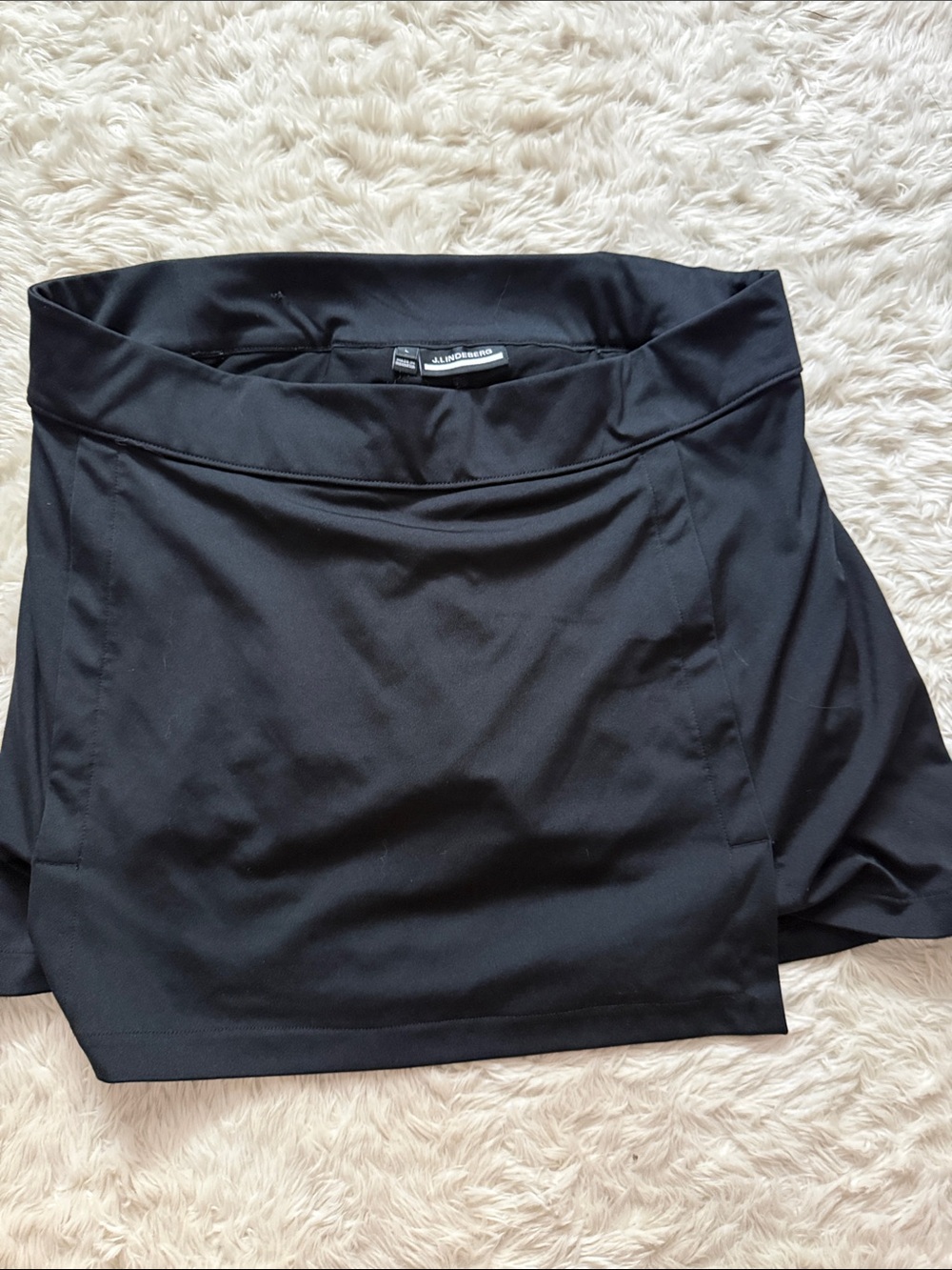 J. Lindeberg Black Women's Athletic Skort